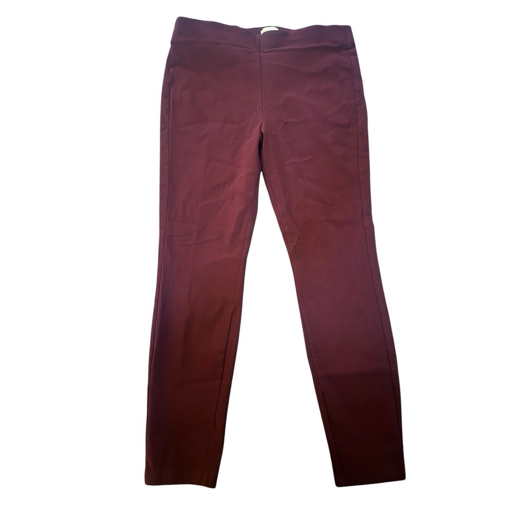 LC Lauren Conrad Leggings Joggers Elastic Waist Red  Rayon Blend Women's Size XL
